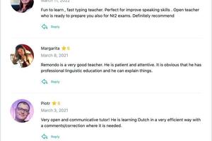 reviews of students — Верслейс Ремондо -