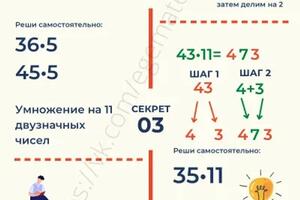 Шпаргалка по методам быстрого счета. — Высочинова Мария Николаевна