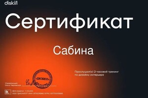 Диплом / сертификат №2 — Замалиева Сабина Илгизеровна