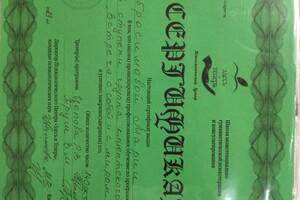 Абросимова Мария Владимировна — Диплом / сертификат №11