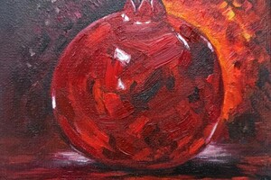 Журавель Оксана Викторовна — Работа маслом на небольшом формате. 20х20см. Алла прима. — Портфолио №1