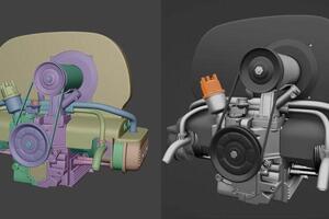 Моделирование, текстурирование, визуализация двигателя VW Beetle — Артамонов Алексей Сергеевич