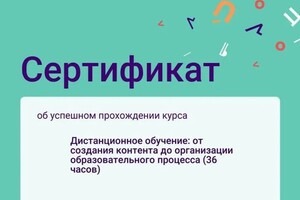 Диплом / сертификат №12 — Дегтяренко Анастасия Ивановна