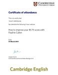 Вебинар от эксперта IELTS, автора учебных пособий для подготовки к IELTS Паулины Каллен 