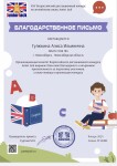 Диплом / сертификат №12 — Гулюкина Алиса Ильинична