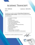 Academic transcript — Лымарь Александра Олеговна