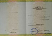 Диплом о переподготовке — Малых Иван Николаевич