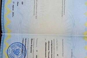 Диплом / сертификат №1 — Эстерлейн Ирина Игоревна