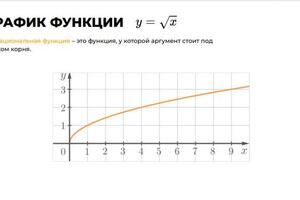 Иррациональная функция — Казакова Ольга Николаевна