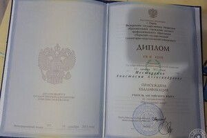 Диплом — Нестеренко Анастасия Александровна