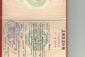 Диплом с отличием — Петрова Ольга Александровна