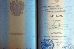 Диплом ПГУ, 2007 год — Пучков Андрей Александрович