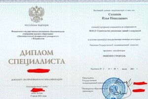 Диплом / сертификат №1 — Солопов Илья Николаевич