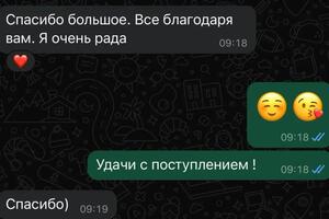 Подготовка к пересдаче ЕГЭ с 27 баллов до 64 баллов за 10 дней ! При этом ребенок два года занимался с другим... — Борисенко Анастасия Алексеевна