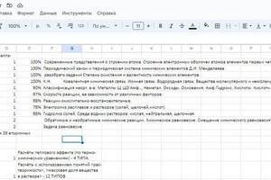 Готовимся по четкому плану. Напротив каждого задания - процент усвоения темы. — Черных Антонина Сергеевна