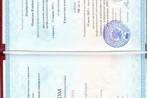 Дмитренко Наталья Владимировна — Диплом / сертификат №6