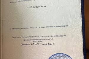 Ермилова Анастасия Владимировна — Диплом / сертификат №2