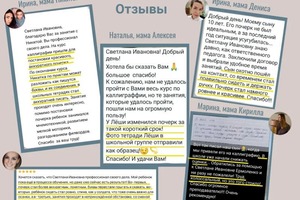 Отзывы. Каллиграфия — Ермоленко Светлана Ивановна