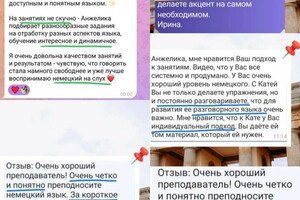 Карапетова Анжелика Исаиловна — Отзывы от разных учеников — Портфолио №6