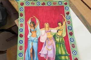 Коневская Виктория Владимировна — Работы учеников. Задание Национальный костюм — Портфолио №51