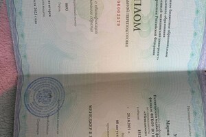 Малая Мария Алексеевна — Диплом / сертификат №2