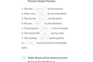 Отработка грамматики Passive voice — Михайлевич Валентина Геннадьевна