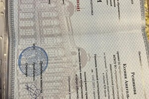 Резникова Ксения Анатольевна — Диплом / сертификат №4