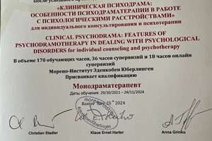 Рудомёткина Людмила Юрьевна — Диплом / сертификат №20