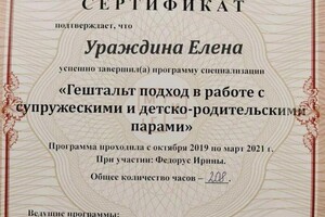 Сотниченко Елена Владимировна — Диплом / сертификат №8