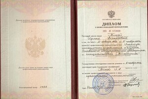 Тихая Ирина Алексеевна — Диплом / сертификат №2