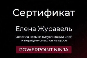 Диплом / сертификат №1 — Журавель Елена Викторовна