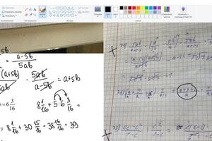 Работа над ошибками в домашней работе в Paint при подготовке к ОГЭ по математике — Березина Светлана Романовна
