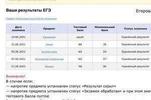 Диплом / сертификат №1 — Егорова Ксения Алексеевна