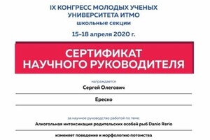 Подготовка исследовательских работ со школьниками — Ереско Сергей Олегович