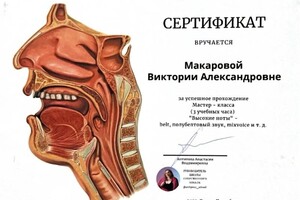 Диплом / сертификат №13 — Гаврилова Виктория Александровна