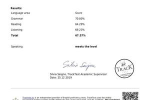 Диплом / сертификат №4 — Гирева Ольга Владимировна