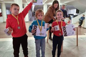 Селюк Роман, Сынков Владимир-призеры турнира Moscow chess school — Косинов Александр Сергеевич