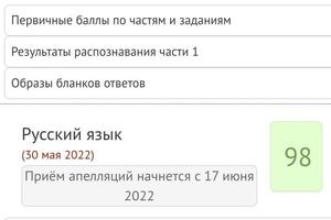 Результаты ЕГЭ — Ковылев Герман Дмитриевич