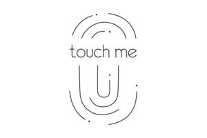 Свободный и Лаконичныи запоминающиися логотип touch me сделает ваш бизнес уникальным, как отпечаток пальца. Позвольте... — Митрик Елена Васильевна