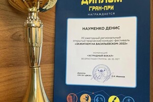 Диплом / сертификат №6 — Науменко Денис Павлович