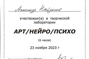 Диплом / сертификат №24 — Найданов Александр Сергеевич