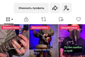 Мой музыкальный TikTok блог — Нестеренко Александр Эдуардович