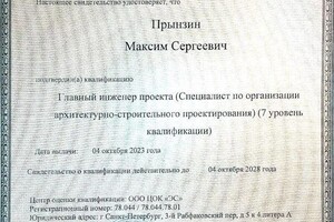 Диплом / сертификат №1 — Прынзин Максим Сергеевич