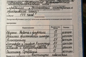 Документы Шубнициной Ю. В. — Шубницина Юлия Вячеславовна