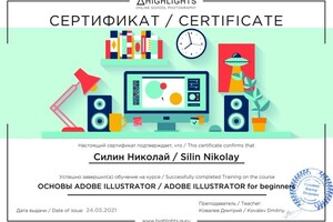 Диплом / сертификат №3 — Силин Николай Иванович