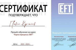 Диплом / сертификат №13 — Курганов Павел Николаевич