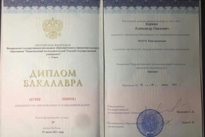 Диплом / сертификат №2 — Коркин Александр Павлович