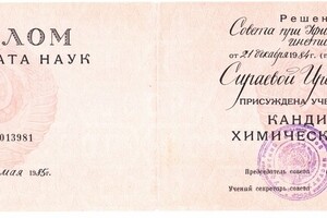 Башгосуниверситет, кандидат химических наук — Сираева Ирина Наильевна
