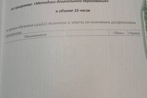 Методики дошкольного образования — Николаева Алсу Хамзяевна