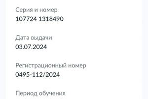 Диплом / сертификат №1 — Булатская Полина Владиславовна